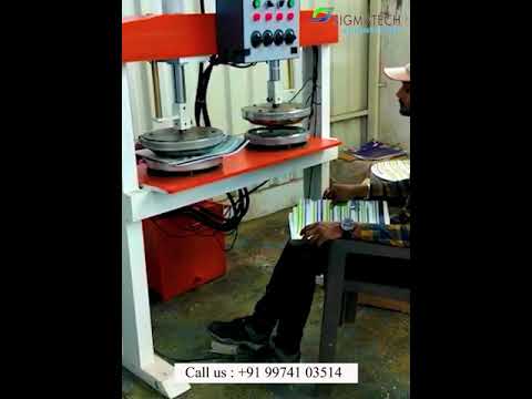 Best Quality Double Die Semi Automatic Paper Plate Machine