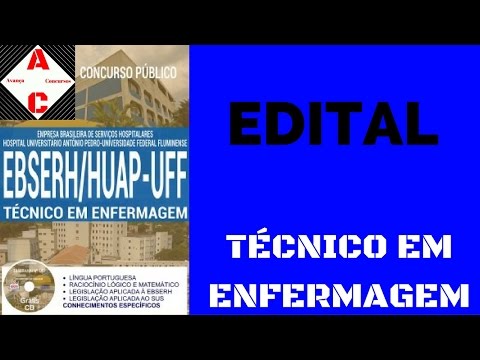 Apostila Concurso EBSERH-HUAP-UFF 2016 - Técnico em Enfermagem