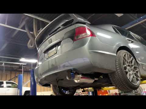 8th gen Civic Spec-D Exhaust Install