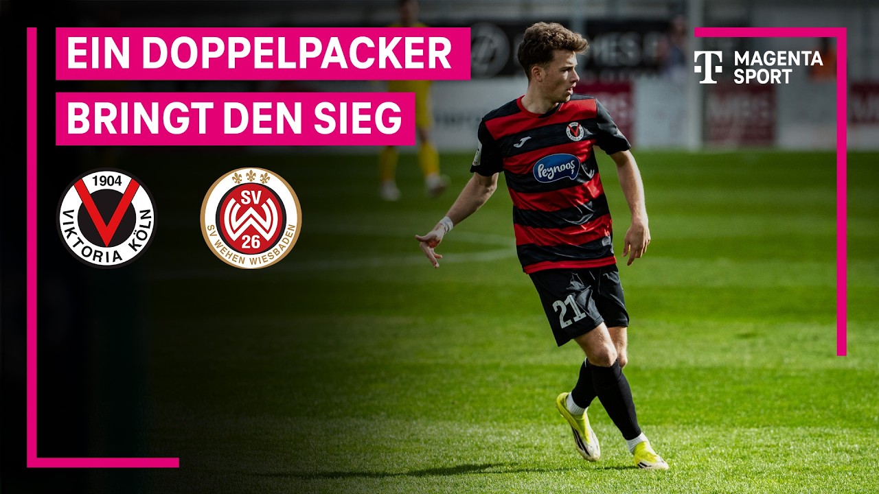 Viktoria Köln vs SV Wehen Wiesbaden Highlights