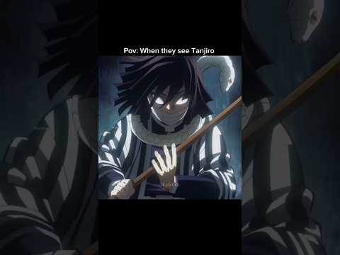 every time they see Tanjiro #demonslayer #kimetsunoyaiba