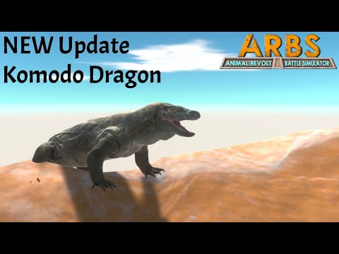 NEW Update! Komodo Dragon vs Every Unit |Animal Revolt Battle Simulator