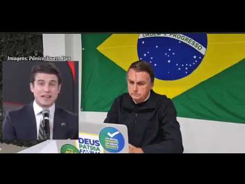 Veja o que diz Bolsonaro durante 'treta' na TV Jovem Pan