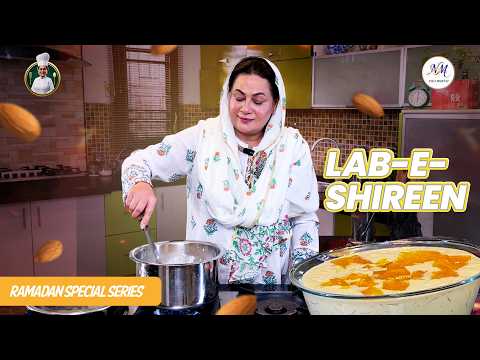 Ramzan Special Lab-e-Shireen 🍨 | Easy Pakistani Dessert for Iftar | Cooking with Nida Mumtaz