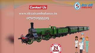 Select Most Trusted Train Ambulance Service Delhi