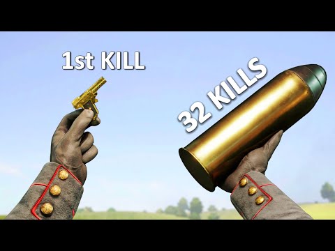 Battlefield 1 but after every Kill the Bullet gets BIGGER!