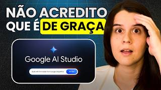 Pare de pagar pelo Lovable! Crie Sites e Apps 100% GRÁTIS Google AI Studio