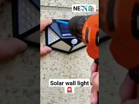 Solar Sensor Wall Light