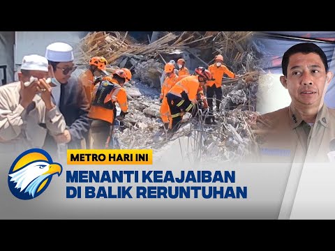 TERKINI! Situasi Evakuasi Reruntuhan Ponpes Al-Khoziny | Metro Hari ini