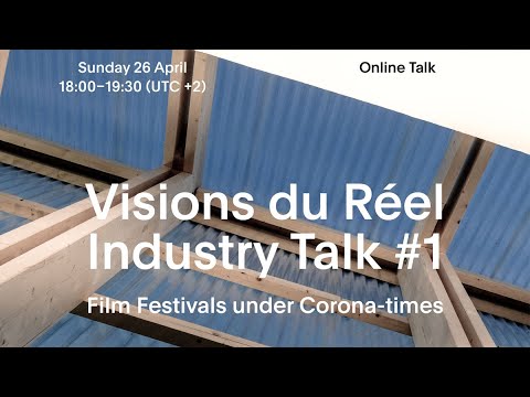 VdR2020 | Industry Talk #1 | Film Festivals under Corona-times