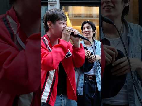 ran into strangers shooting a music video & got them on the mic @jakeydaley @youknownicknames