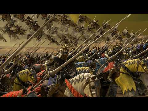 CHAOS DWARFS vs BRETONNIA - TotalWar Warhammer 3