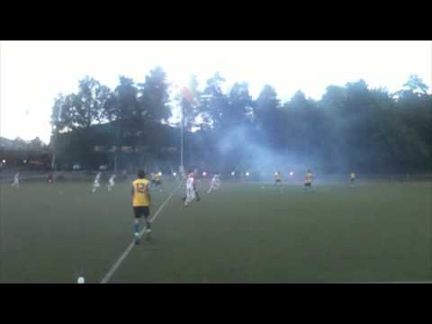 Vasastan BK - Spårvägens FF, tifot i cupen