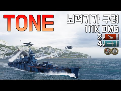 Tone: If only the torpedo bomber had better performance [World of Warships]