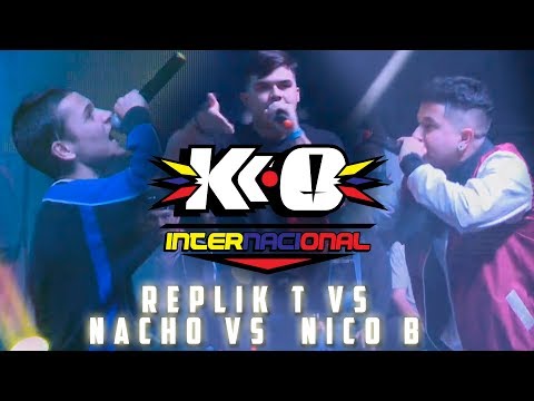 REPLIK 🇦🇷 VS NICO B🇺🇲 VS NACHO ARTYZ🇨🇴 || OCTAVOS DE FINAL K.O INTERNACIONAL || BOGOTÁ