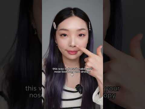 how to highlight your face to give it more dimension #shorts