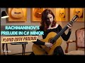 Edith Pageaud plays Prelude in C# minor by S. Rachmaninov on a 2024 Stefan Nitschke Classical Guitar