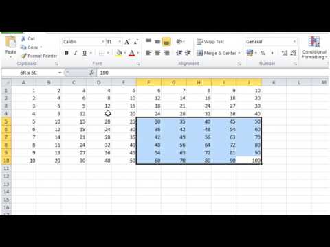 Excel 2010 VBA Tutorial 23   Nested For Loops