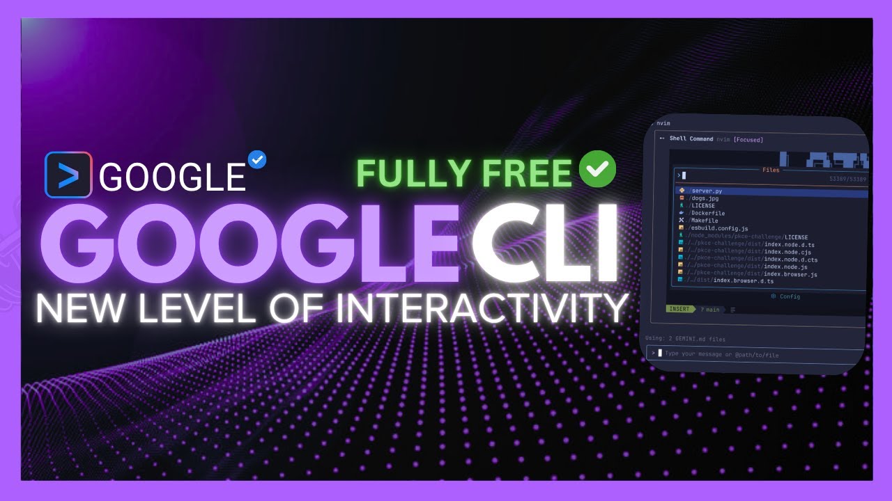 Gemini CLI Update: NEW Level of Interactivity! Powerful AI Coding Agent Beats Claude Code!