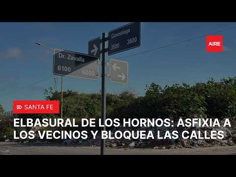 ⚠️ El BASURAL HISTÓRICO de LOS HORNOS que asfixia a Santa Fe 😷🚫