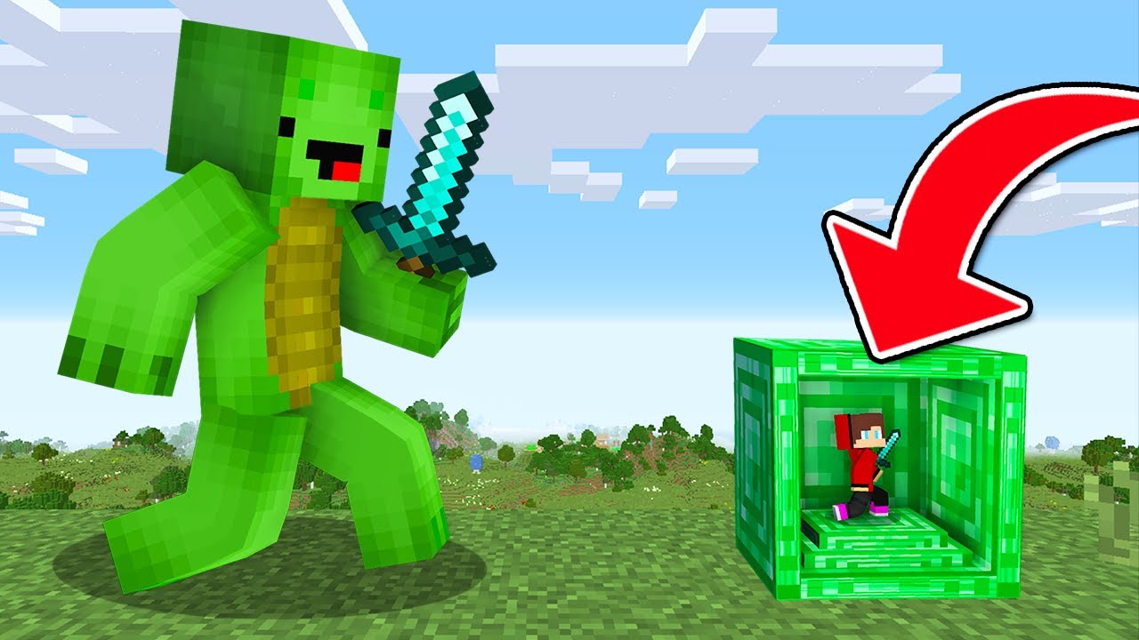 逃走中にブロックの中に入った結果!?【まいくら・マインクラウト】