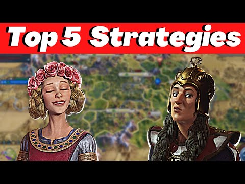 Top 5 INSANE Civ 6 Strategies That You Have NO IDEA About