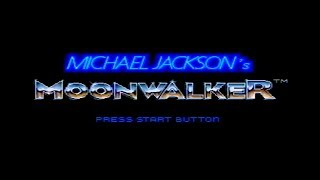 Sega Megadrive - Michael Jackson's Moonwalker