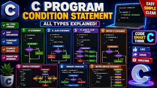 Conditional Statements in C | If, If Else & Else If Ladder | C Programming 