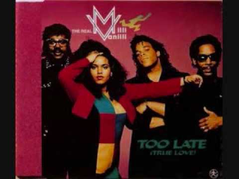 THE REAL MILLI VANILLI too late (true love)..wmv