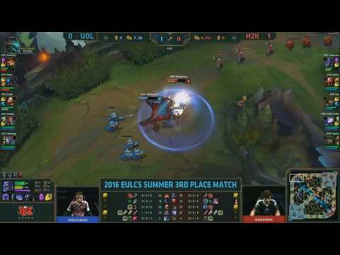 H2K vs UOL | EU LCS | 2016 SUMMER Bronzmeccs | BO5 | 2.