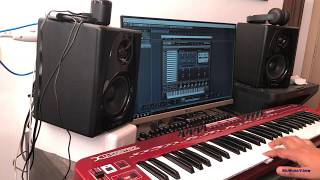 Video thumbnail for Getting started with Behringer MIDI keyboard and studio monitors with Cubase 7 by CeylonWebTV Dot Com