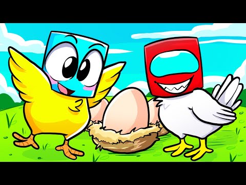 We Became a BIRD FAMILY in Roblox!