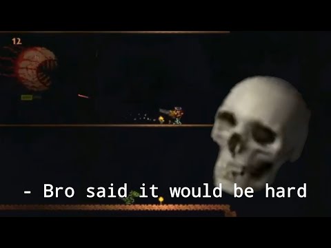 1 hp Terraria Coop - Eye of Cthulhu (April Fool)