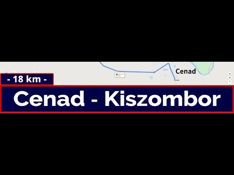 Crossing the border: Cenad (RO) to Kiszombor (H) - Oct. 22, 2019