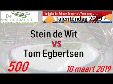 Stein de Wit vs Tom Egbertsen 500 Vechtsebanen 20190310