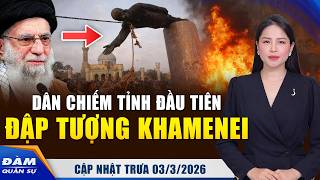 Thành Phố Đầu Tiên Được Giải Phóng, Dân Iran Cướp Súng, Đập Tượng Khamenei