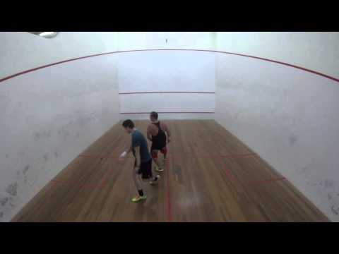 Best Squash Rally Ever - Paul Coll Diving Style