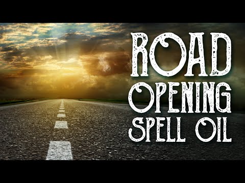 Road Opener Oil Recipe - New Opportunities - Prosperity Spell Oil - Witchcraft - Magical Crafting