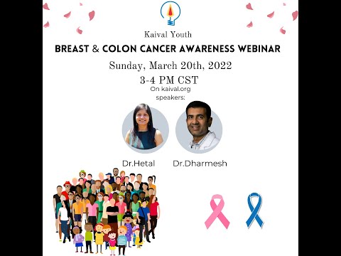 Breast & Colon Cancer Awareness Webinar