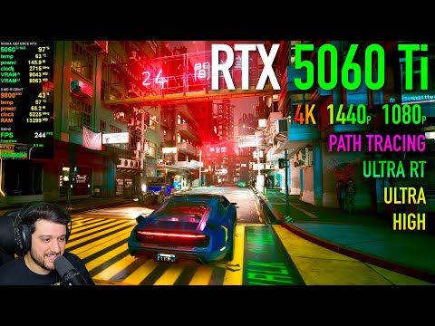 RTX 5060 Ti 16GB - Cyberpunk 2077