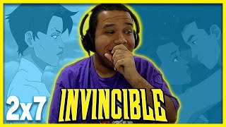 IS SHE BETTER THAN OMNI-MAN?! Invincible 2x7 I'm Not Going Anywhere | Reaction & Review