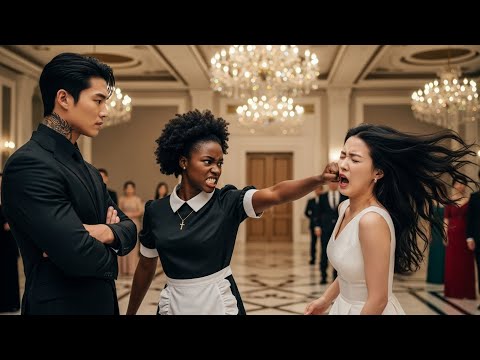 Everyone Feared The Korean Mafia Boss FIANCÉE—Until The New BLACK MAID Changed Everything #tales