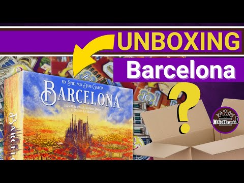 BARCELONA | WAS IST DRIN? Brettspiel ? Unboxing
