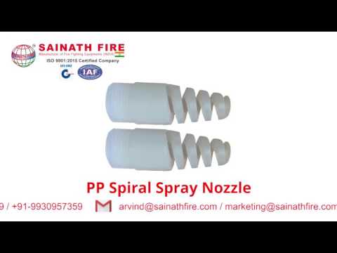 Plastic Spiral Spray Nozzle