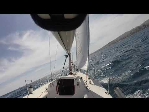 J80 First Time Solo Sailing