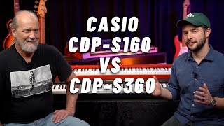 Video thumbnail for Casio CDP-S160 vs CDP-S360 | Which Has the Best Features For You? by Alamo Music Center - Pianos and Keyboards