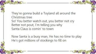 Brenda Lee - Santa Clause Is Coming to Town Lyrics