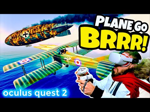 I’M A WORLD WAR 1 VR FIGHTER PILOT - OCULUS QUEST - Warplanes WW1 Fighters in Virtual Reality