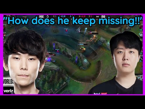 RGE Malrang Plays Lee Sin Like A Bronzie In Worlds Quarter Finals!