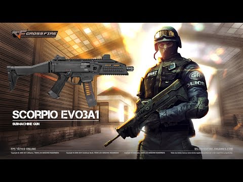 Crossfire Indonesia Gameplay - Amazing Scorpio EVO3A1 Submachine Gun